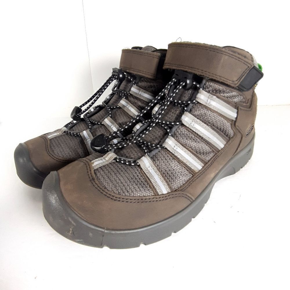 Keen Youth Hikeport 2 Sport Mid WP Waterproof Hiking Outdoor Boots Size 6